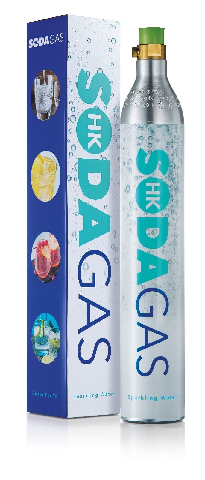 SodaGas 二氧化碳氣瓶 (適用於0PSM) 產品圖片